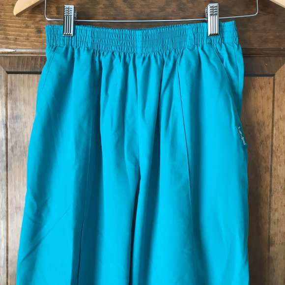 Landau Scrubs Green Pants with Elastic Waistband Medium - Picture 2 of 12